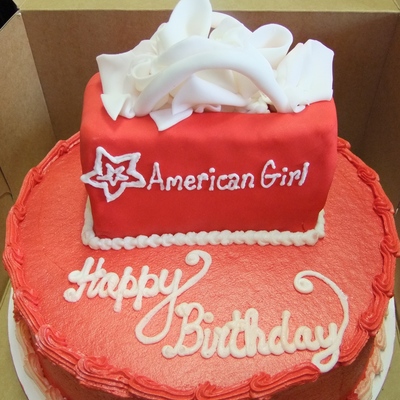 American Girl Cake