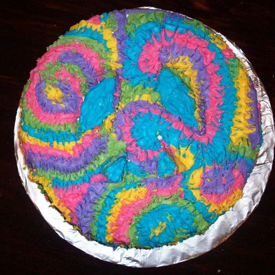 Tie Dye Peace Sign