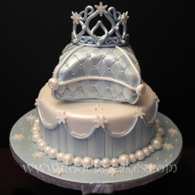 Snow Princess Cake