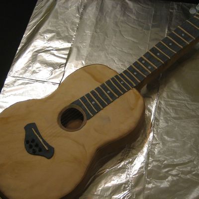Acoustic Guitar Cake