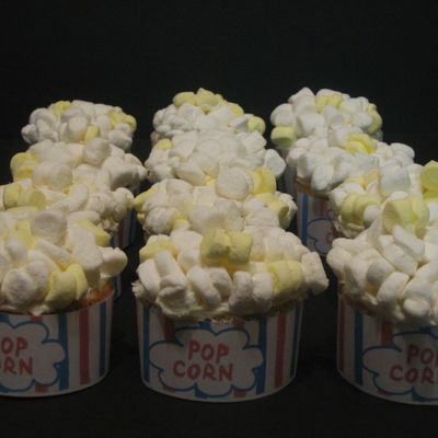 Popcorn Cupcakes