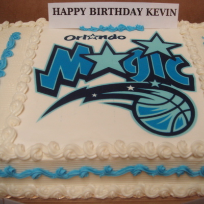 Orlando Magic Cake