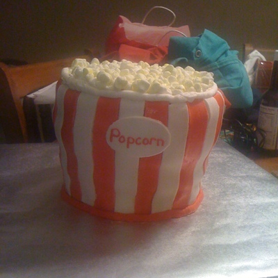 Popcorn Cake