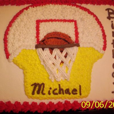 Basketball Cake