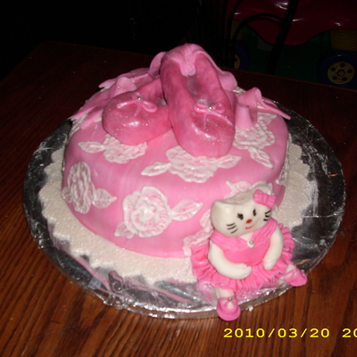 Hello Kitty Ballet Cake