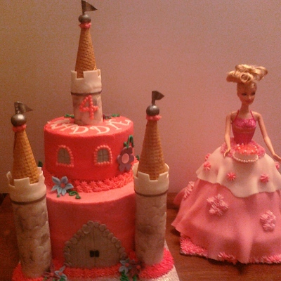 Castle And Barbie