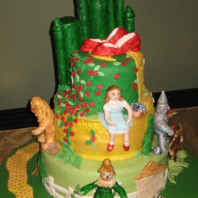 Wizard Of Oz Birthday Cake