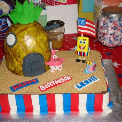 Sponge Bob Patrick Gary Americana
