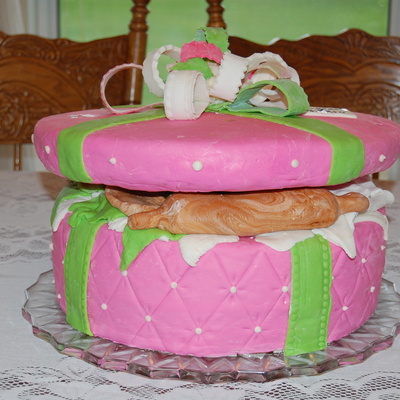 Kitchen Bridal Shower Cake