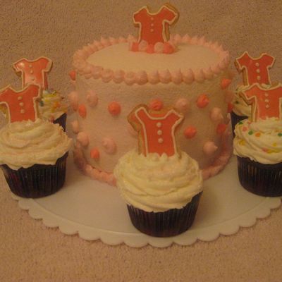 Onsie Cake N Cupcakes