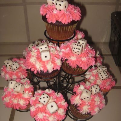Bunco Cupcakes