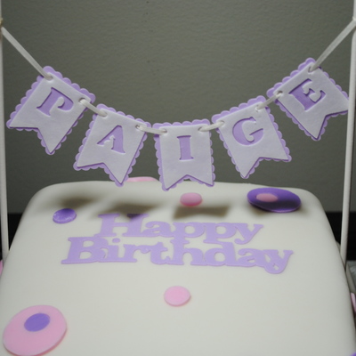 Banner Cake