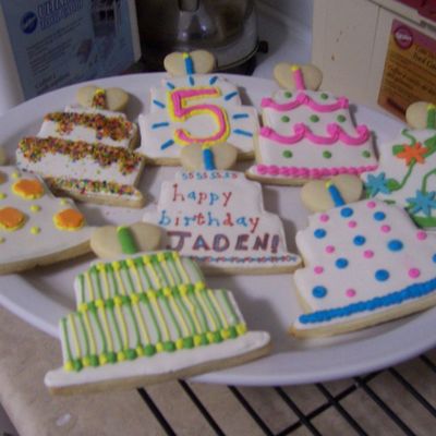Birthday Cake Cookies