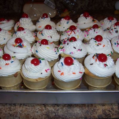 Ice Cream Cone Cupcake