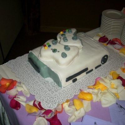 Xbox 360 Grooms Cake