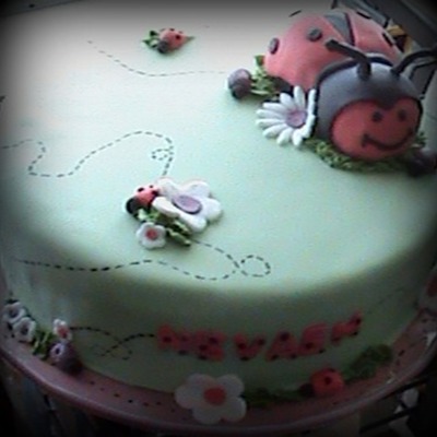 Ladybug Cake