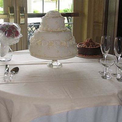 3 Tier Wedding Cake For A Friend