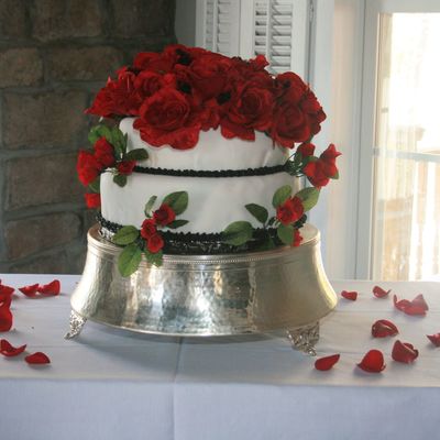 Rose Wedding Cake