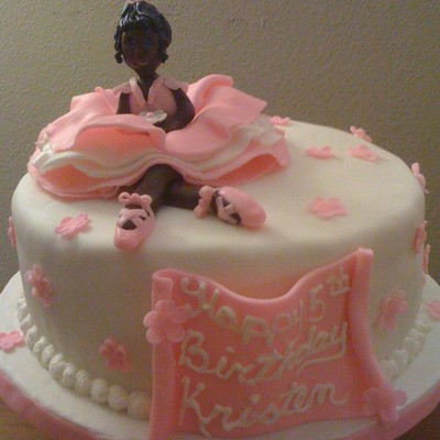 Ballerina Cake