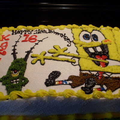 Spongebob And Plankton