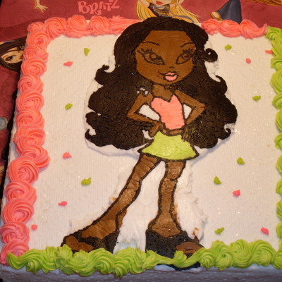 Bratz Square Cake