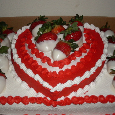 Cake With Strawberries