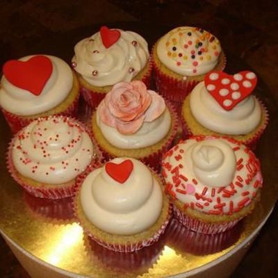 Happy Valentines Day Cupcakes