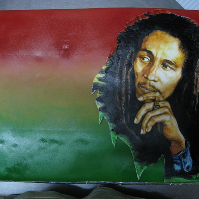 Bob Marley Birthday Cake
