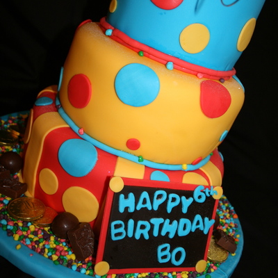 Candy Themed Cake