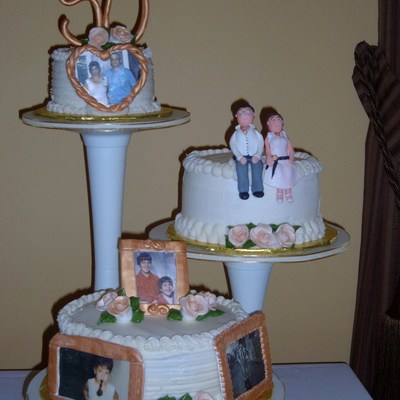 50Th Anniversary Cake