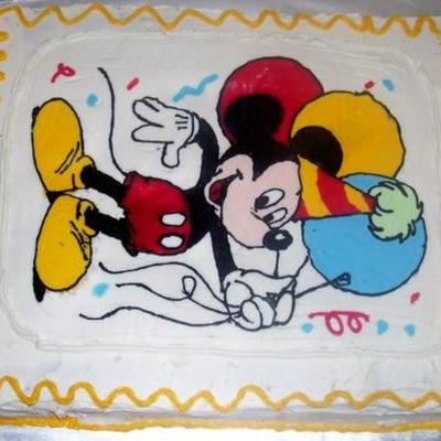 Mickey Mouse Cake