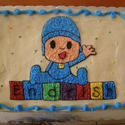Pocoyo Cake
