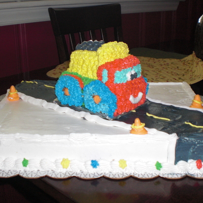Dumptruck Cake