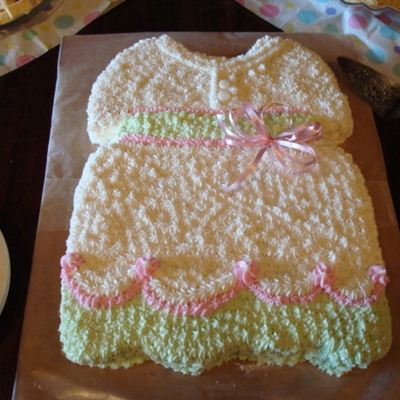 Baby Dress Cake