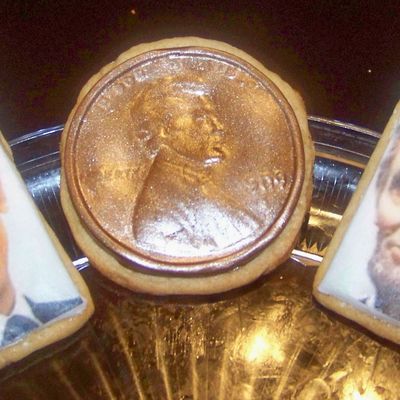 Obama, Penny, Lincoln Cookies