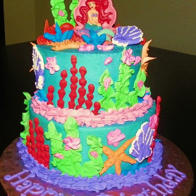 Little Mermaid Cake