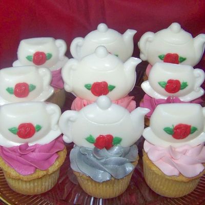 Tea Party Cupcakes