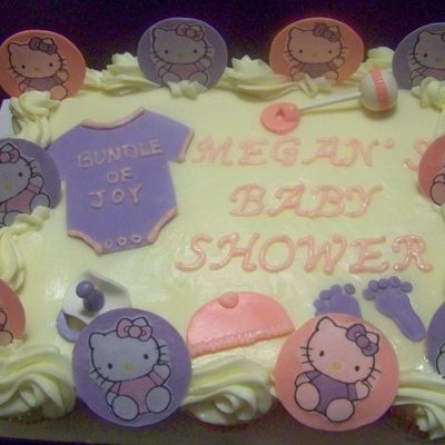 Hello Kitty Cupcake Cake