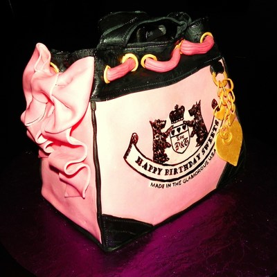 Juicy Couture Purse Cake