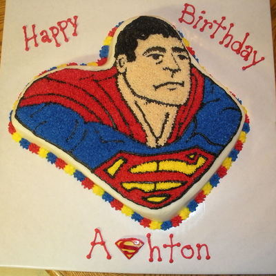 Superman Cake