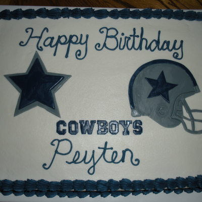 Dallas Cowboys Cake