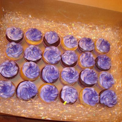 Purple Cupcakes