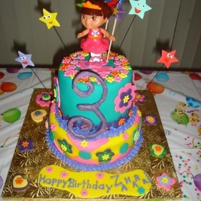 Dora The Explorer Cake