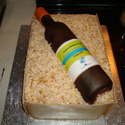 Wine Box Cake