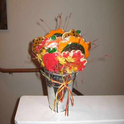 Fall Cookie Bouquet
