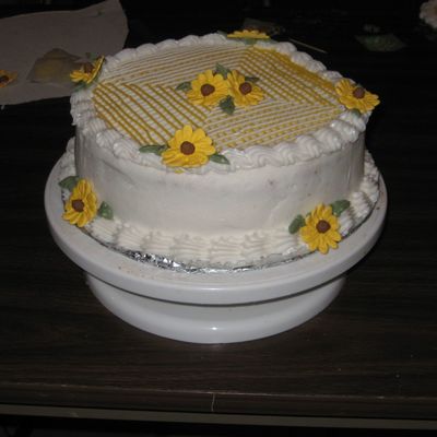 Yellow Flower Cake