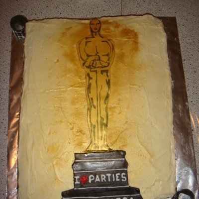 Oscar Party Cake
