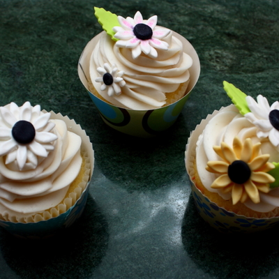 Daisy Cupcakes