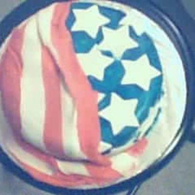 My 1St American Flag Drape
