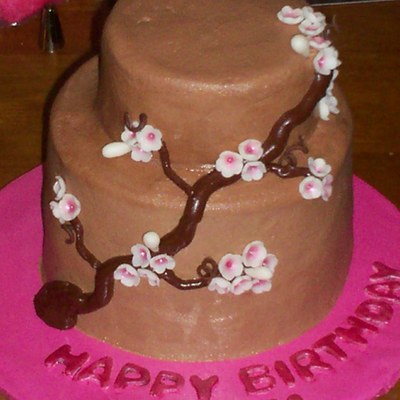 Chocolate Cherry Blossom